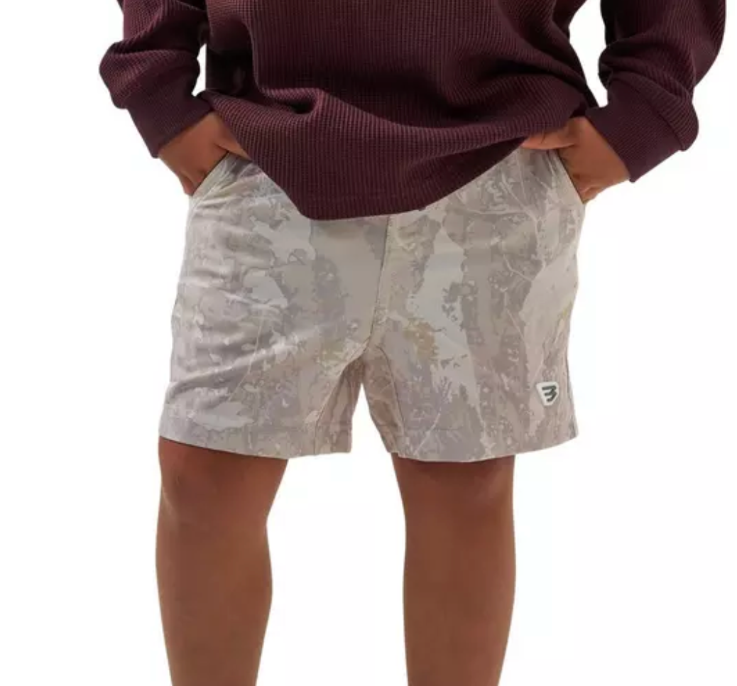 Burlebo Camo Athletic Shorts with Liner