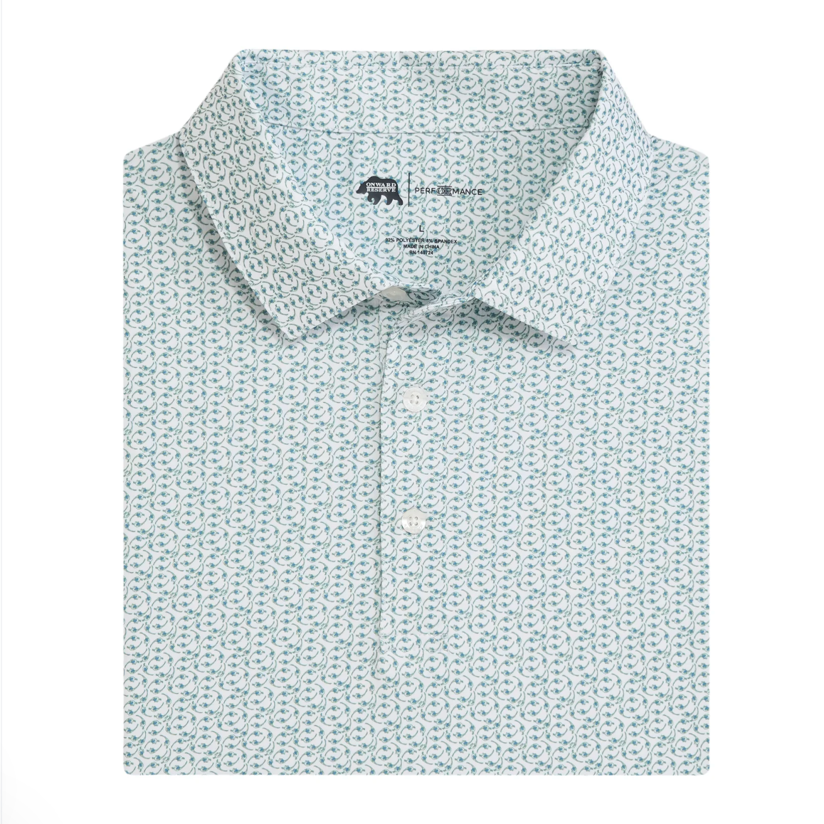 Printed Performance Polo