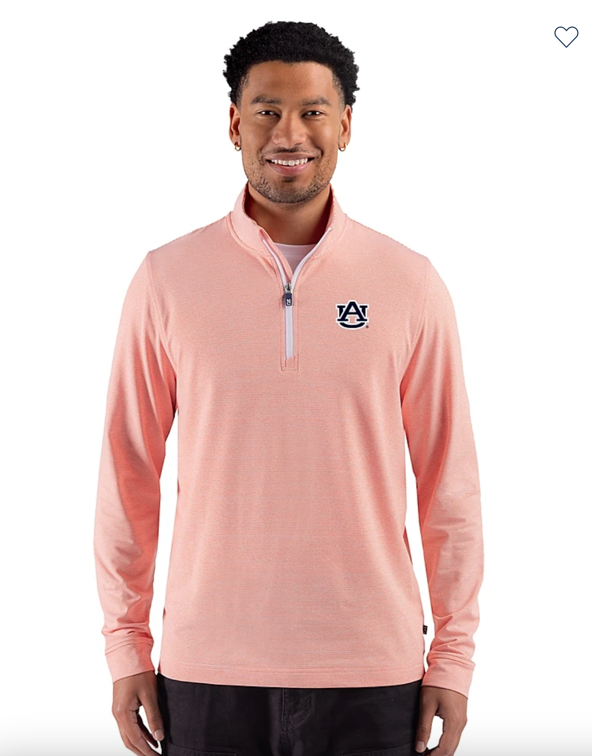 Adapt Stripe Quarter Zip