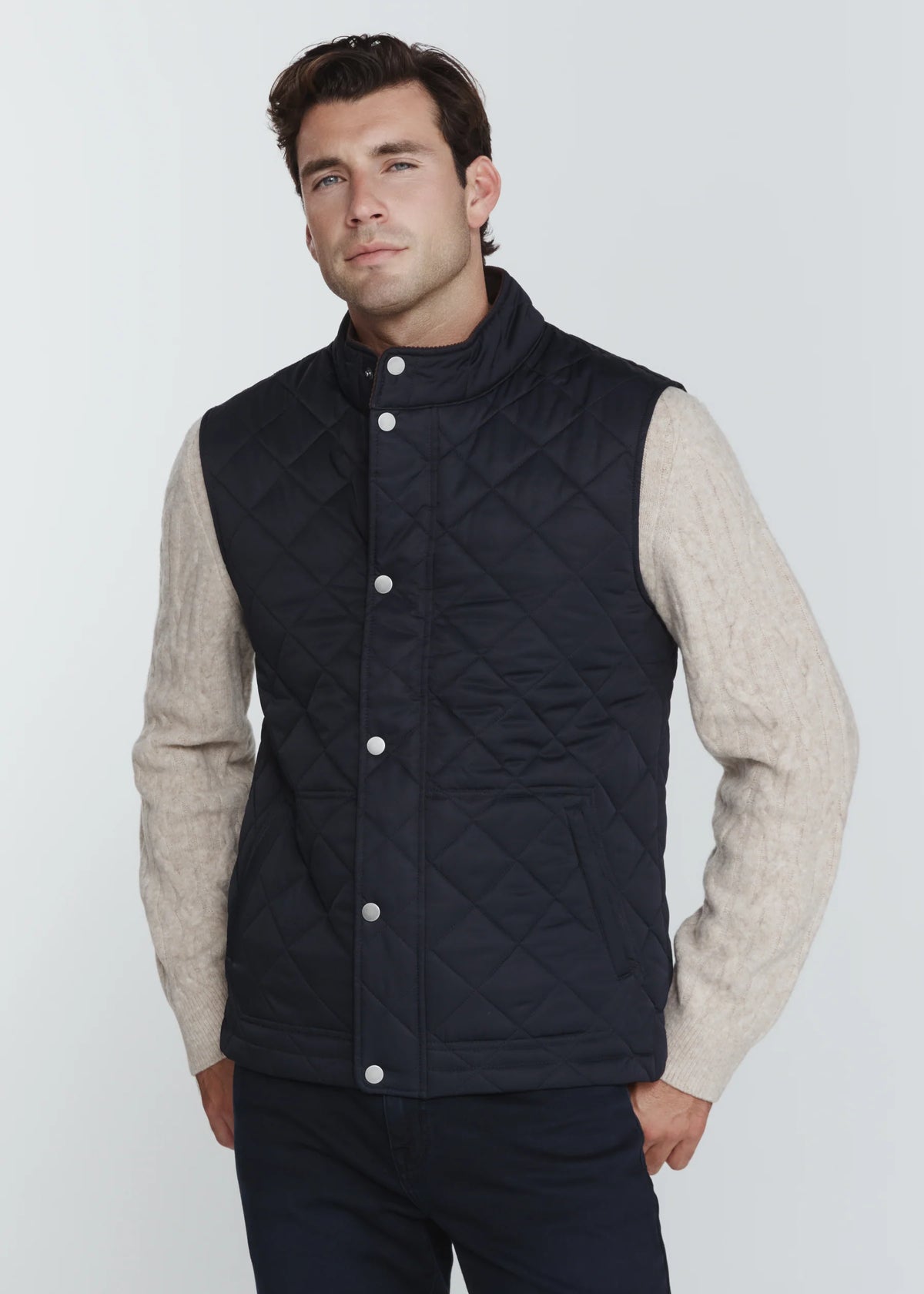 Crest Quilted Vest