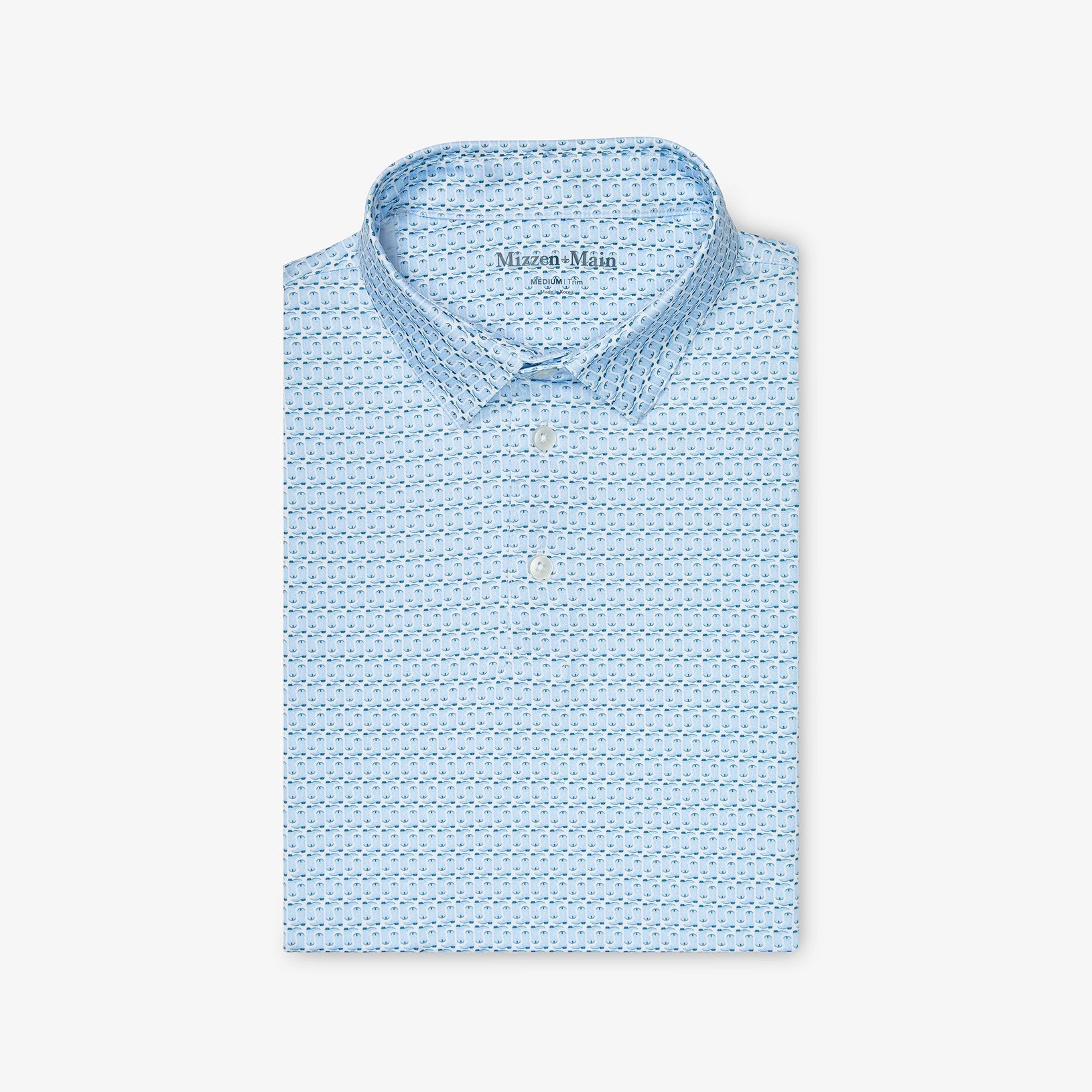 Versa SS Polo Blue Boot Goofin'