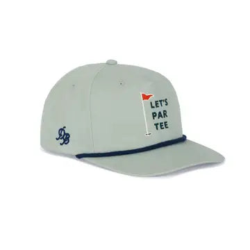 Let's Par Tee Hat- Grey