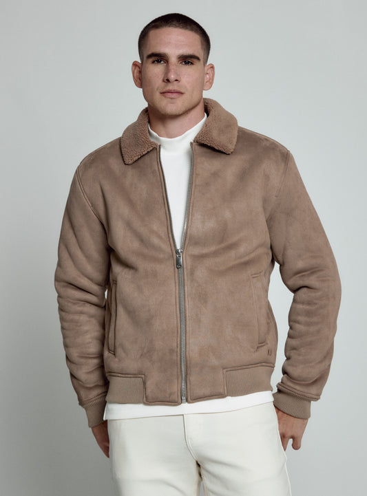 7 Diamonds Evolution Sherpa Bomber Jacket