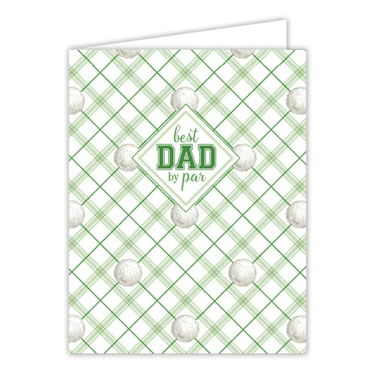 Iconic Men's Cards-Best Dad By Par
