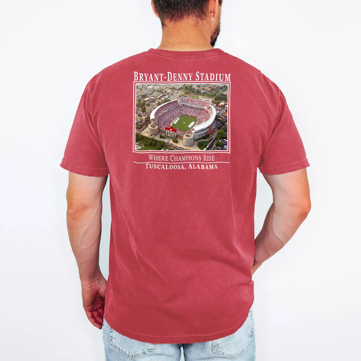 Alabama - Where Champions Rise Tee