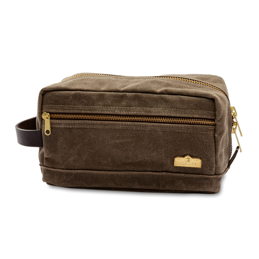 Duck Head Dopp Kit- Field Brown