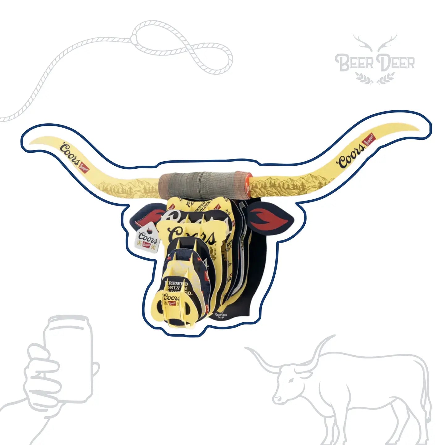 Coors Banquet Longhorn