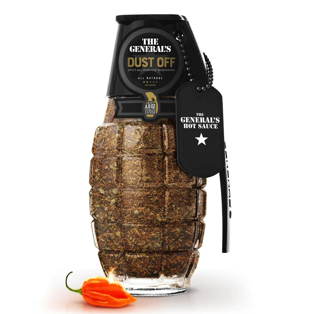 The General's Hot Sauce Seasonings