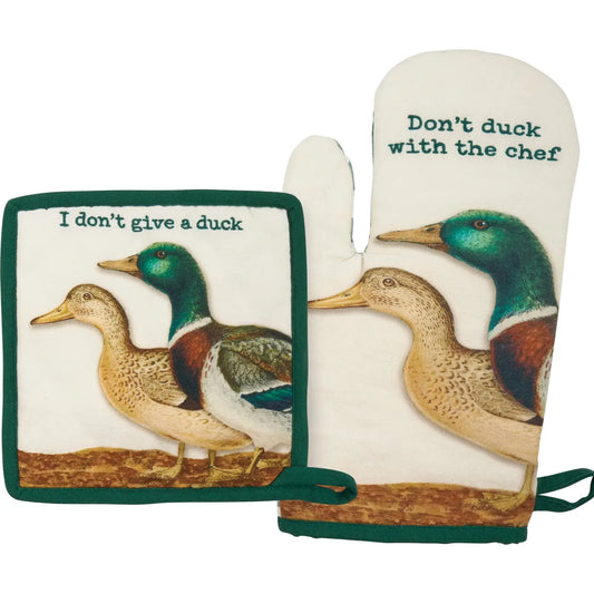 I Don't Give A Duck Kitchen Set