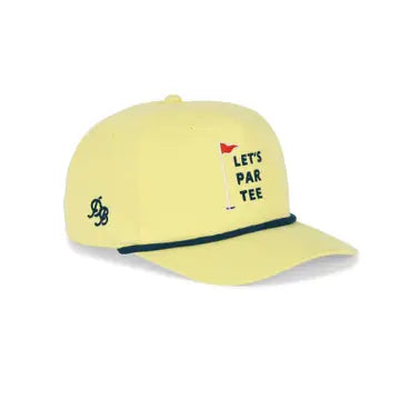 Let's Par Tee Hat- Yellow