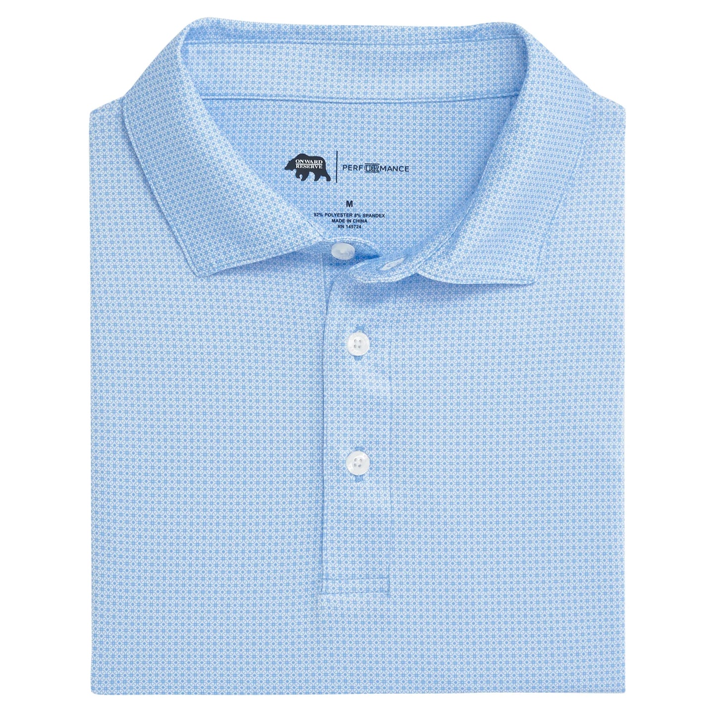 Printed Performance Polo