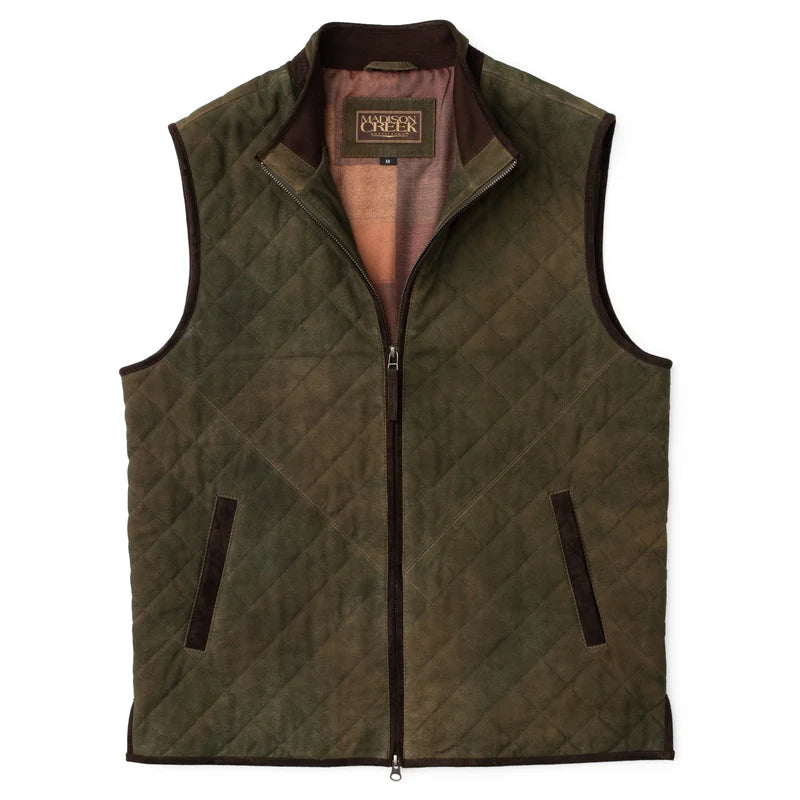 Ridgeland Suede Leather Vest