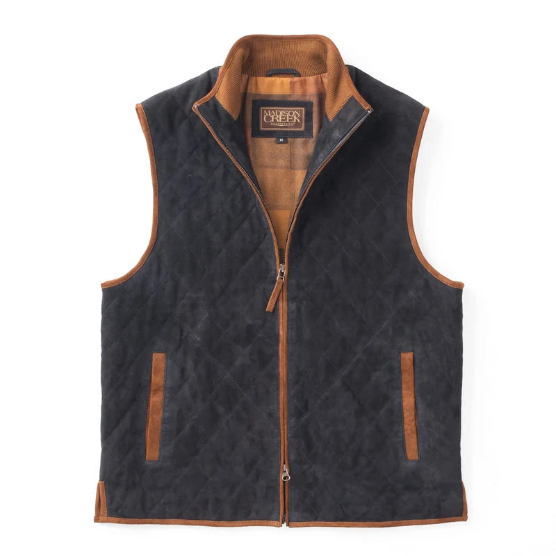 Ridgeland Suede Leather Vest