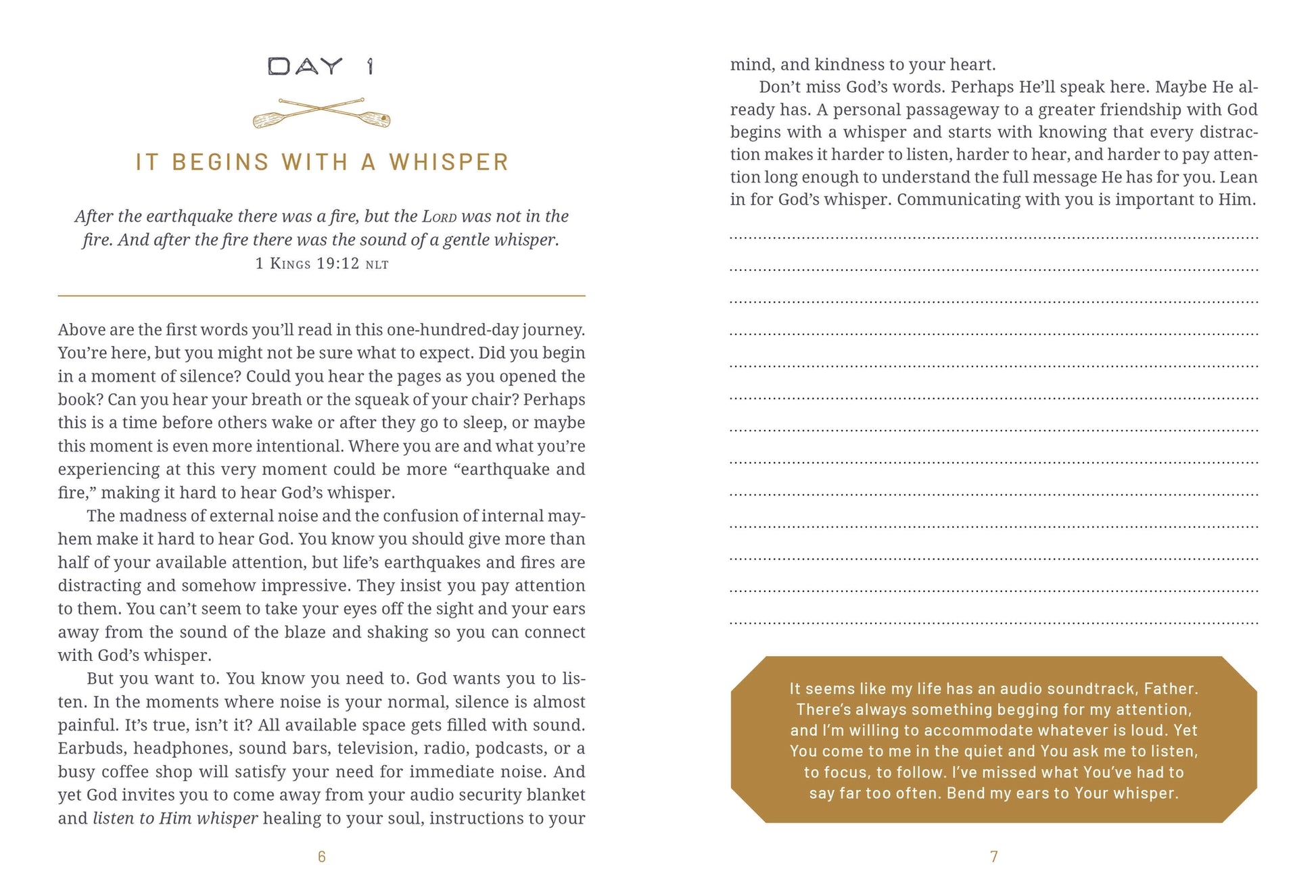 The 100-Day Devotional Journal for Men offers relatable, real-life wisdom and inspiration for everyday living