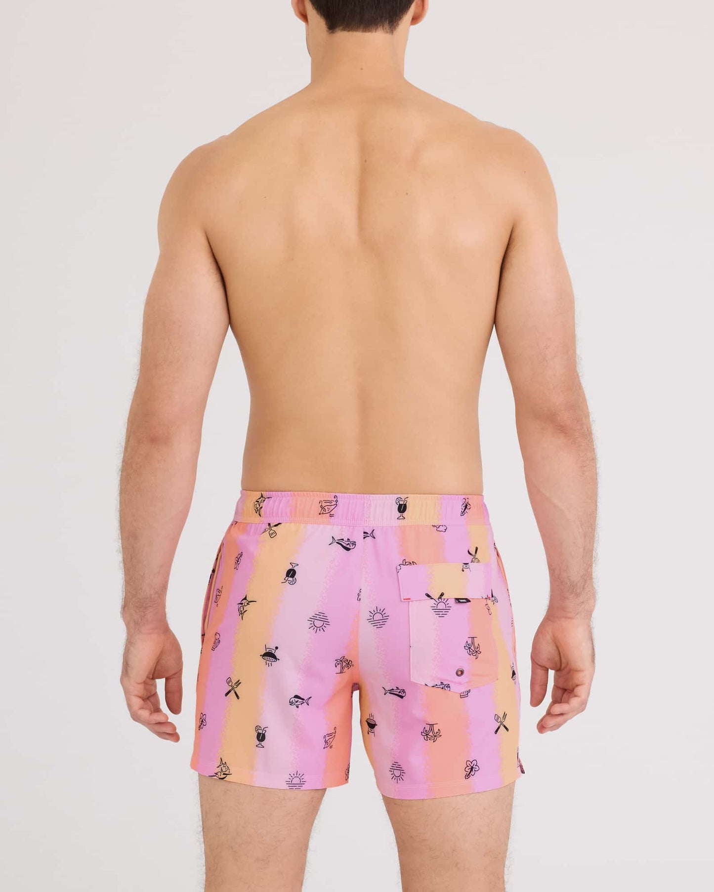 Oh Buoy 2IN1 Volley 5" Classic Swim Trunk with liner