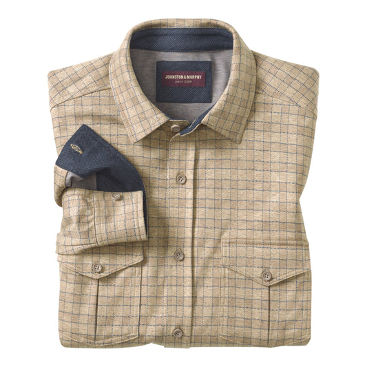 Johnston & Murphy Button Front Knits