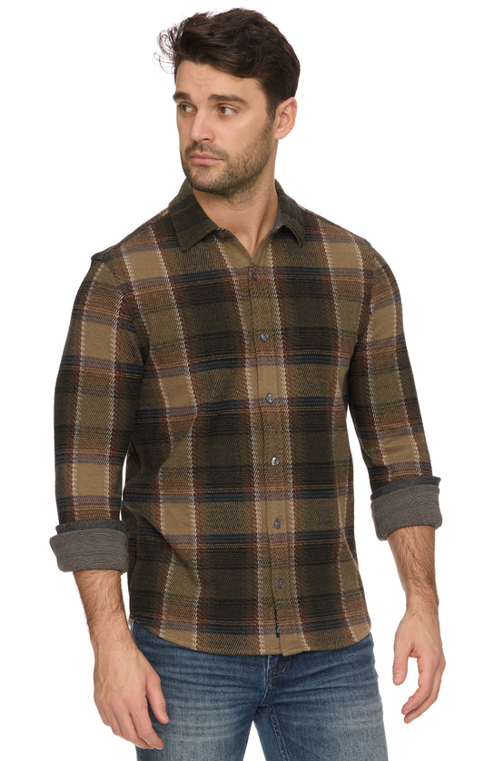 Flag & Anthem Crowley LS Hero Knit Flannel