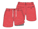 Lined Heathered Everywear Performance Shorts NEED DETAILS