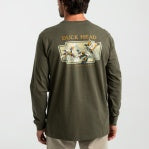 LS Flying Mallard T Shirt -Duck head